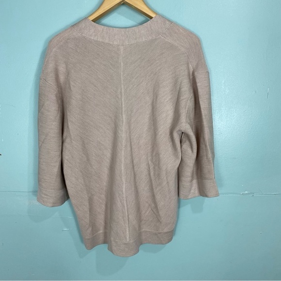 The Reset R Label Kimono Cardigan Natural Sz L Wool - Picture 5 of 6